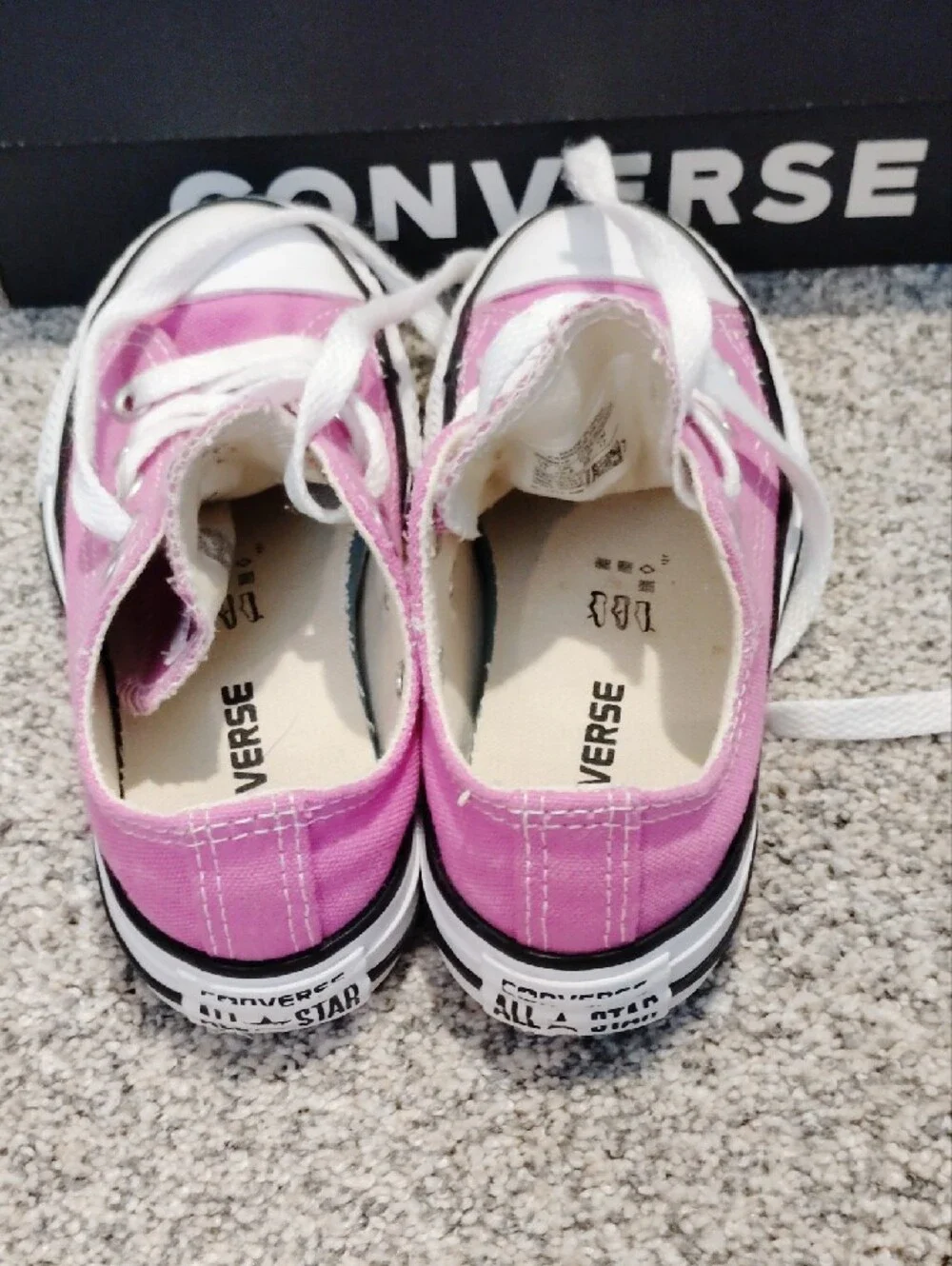 Converse Kids Pink Low-Top Sneakers